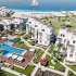 Квартира от застройщика в Кирения, Северный Кипр вид на море с бассейном в рассрочку: купить недвижимость в Турции - 72479