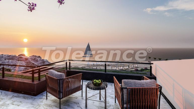 Квартира от застройщика в Кирения, Северный Кипр вид на море с бассейном в рассрочку: купить недвижимость в Турции - 72480