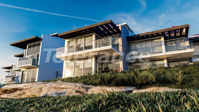 Квартира от застройщика в Кирения, Северный Кипр вид на море с бассейном в рассрочку: купить недвижимость в Турции - 72490