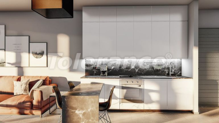 Квартира от застройщика в Кирения, Северный Кипр вид на море с бассейном в рассрочку: купить недвижимость в Турции - 72496