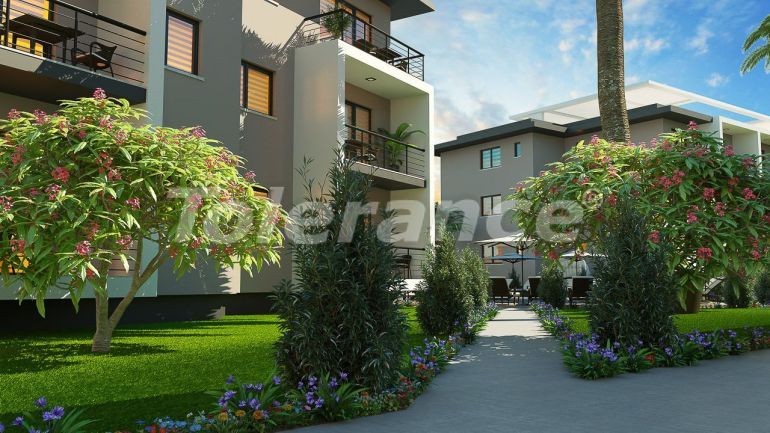 Квартира от застройщика в Кирения, Северный Кипр вид на море с бассейном в рассрочку: купить недвижимость в Турции - 72535