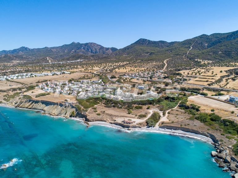 Квартира от застройщика в Кирения, Северный Кипр вид на море с бассейном в рассрочку: купить недвижимость в Турции - 72624