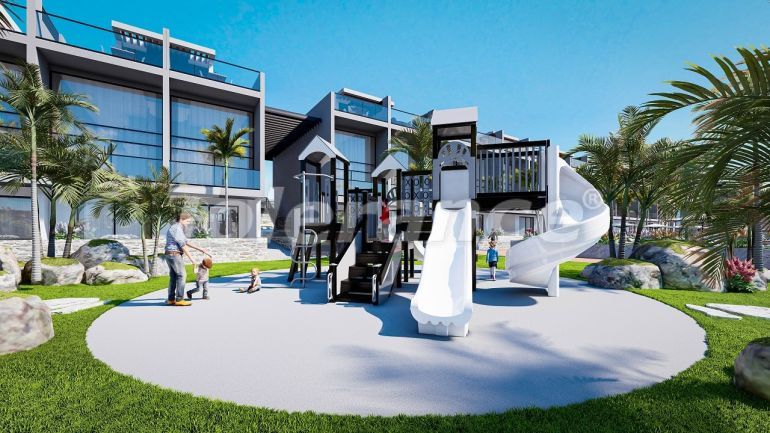 Квартира от застройщика в Кирения, Северный Кипр вид на море с бассейном в рассрочку: купить недвижимость в Турции - 72786