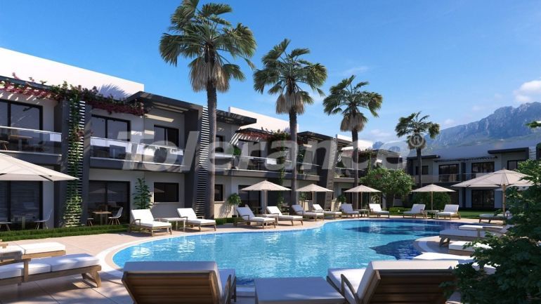 Квартира от застройщика в Кирения, Северный Кипр с бассейном: купить недвижимость в Турции - 72829