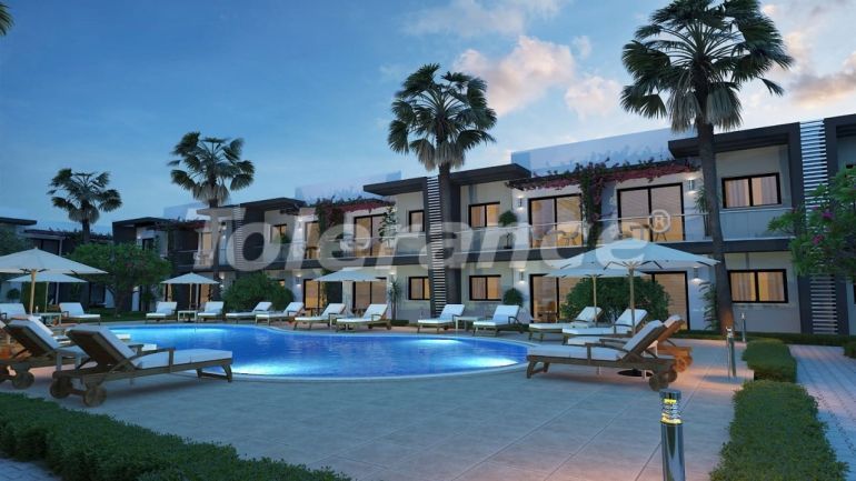 Квартира от застройщика в Кирения, Северный Кипр с бассейном: купить недвижимость в Турции - 72833