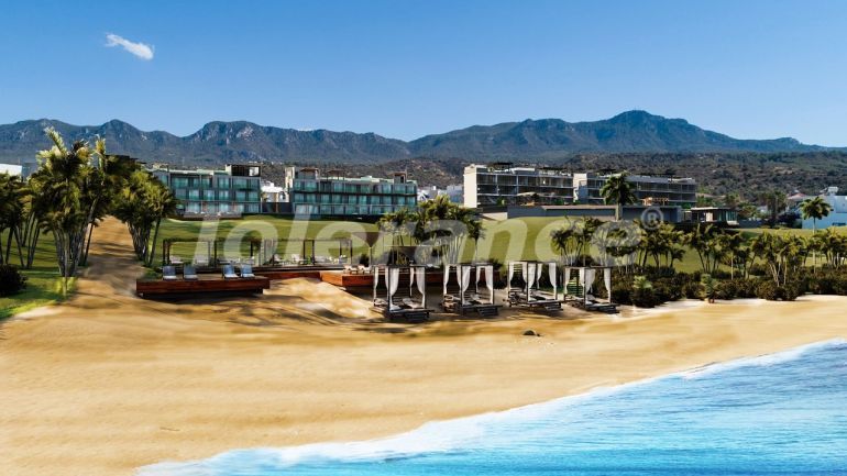 Квартира от застройщика в Кирения, Северный Кипр вид на море с бассейном в рассрочку: купить недвижимость в Турции - 72896