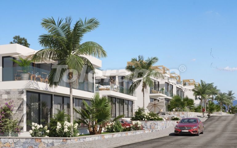 Квартира от застройщика в Кирения, Северный Кипр вид на море с бассейном в рассрочку: купить недвижимость в Турции - 72964