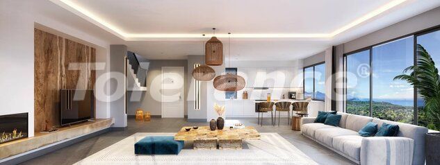 Квартира от застройщика в Кирения, Северный Кипр вид на море с бассейном в рассрочку: купить недвижимость в Турции - 73586