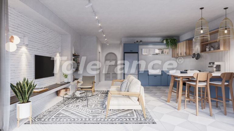 Квартира от застройщика в Кирения, Северный Кипр вид на море с бассейном в рассрочку: купить недвижимость в Турции - 73679