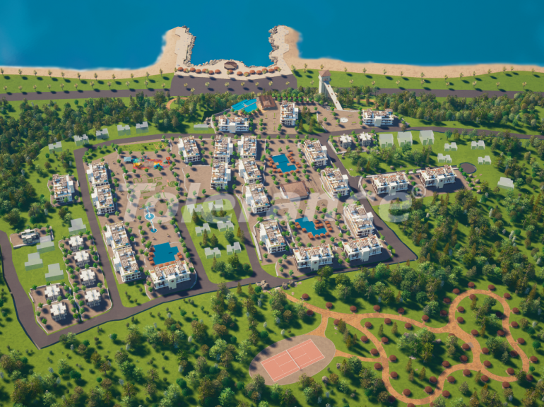 Квартира от застройщика в Кирения, Северный Кипр: купить недвижимость в Турции - 73762