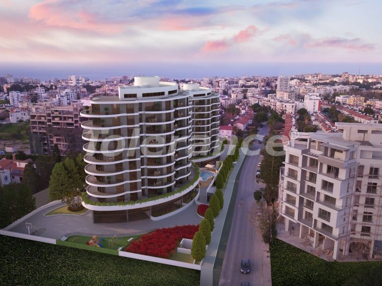 Квартира от застройщика в Кирения, Северный Кипр с бассейном в рассрочку: купить недвижимость в Турции - 73794