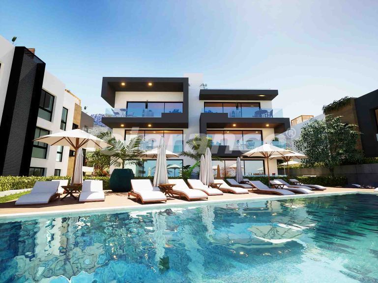 Квартира от застройщика в Кирения, Северный Кипр вид на море с бассейном в рассрочку: купить недвижимость в Турции - 73951