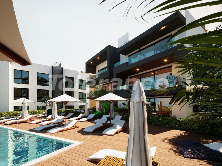 Квартира от застройщика в Кирения, Северный Кипр вид на море с бассейном в рассрочку: купить недвижимость в Турции - 73965