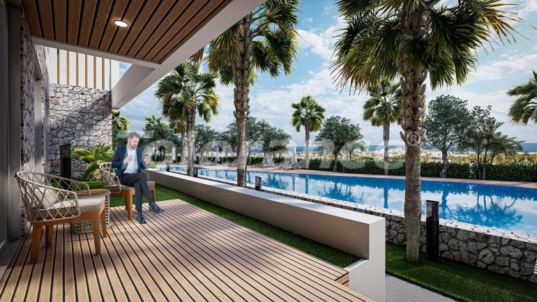 Квартира от застройщика в Кирения, Северный Кипр с бассейном в рассрочку: купить недвижимость в Турции - 74669