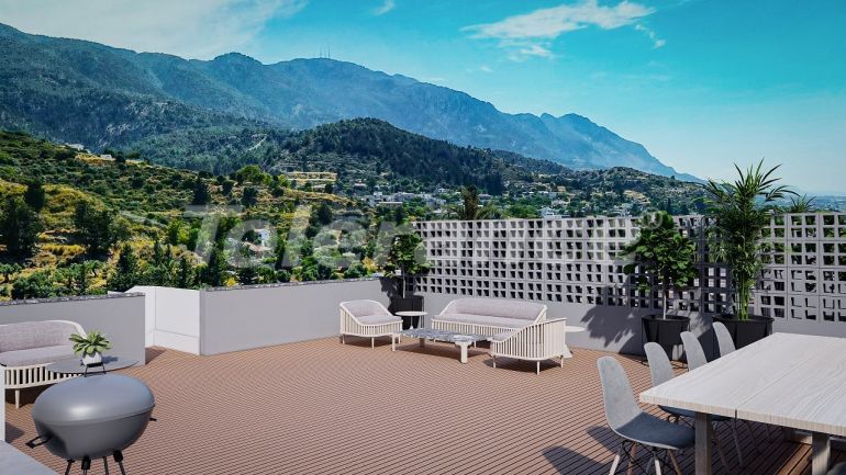 Квартира от застройщика в Кирения, Северный Кипр с бассейном в рассрочку: купить недвижимость в Турции - 74680