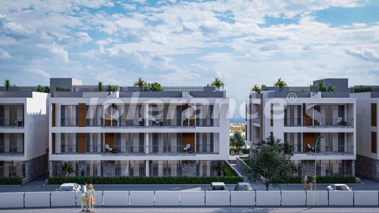 Квартира от застройщика в Кирения, Северный Кипр с бассейном в рассрочку: купить недвижимость в Турции - 74691