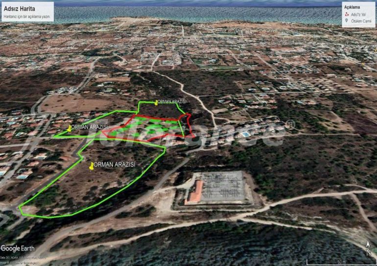 Квартира от застройщика в Кирения, Северный Кипр вид на море с бассейном в рассрочку: купить недвижимость в Турции - 74774