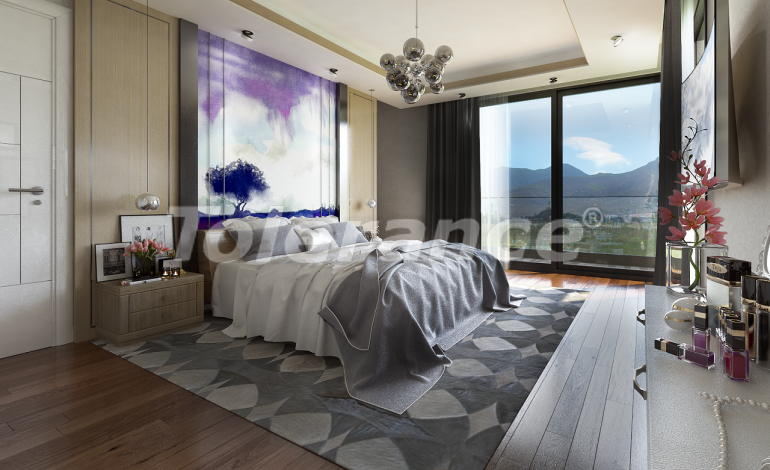 Квартира от застройщика в Кирения, Северный Кипр вид на море с бассейном в рассрочку: купить недвижимость в Турции - 74946