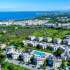 Квартира в Кирения, Северный Кипр вид на море с бассейном: купить недвижимость в Турции - 75533