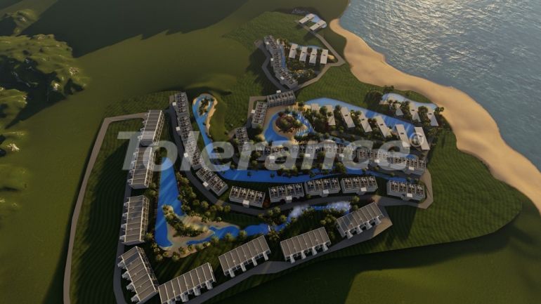 Квартира от застройщика в Кирения, Северный Кипр вид на море с бассейном в рассрочку: купить недвижимость в Турции - 75967