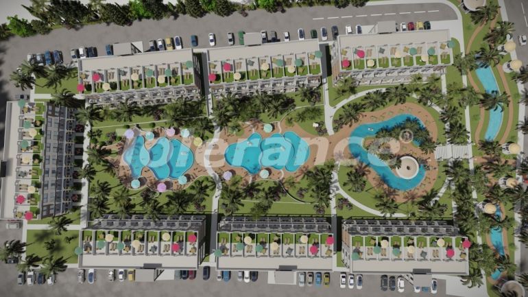 Квартира от застройщика в Кирения, Северный Кипр вид на море с бассейном в рассрочку: купить недвижимость в Турции - 76027