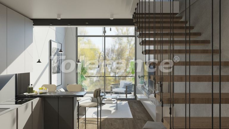 Квартира от застройщика в Кирения, Северный Кипр вид на море с бассейном в рассрочку: купить недвижимость в Турции - 76029