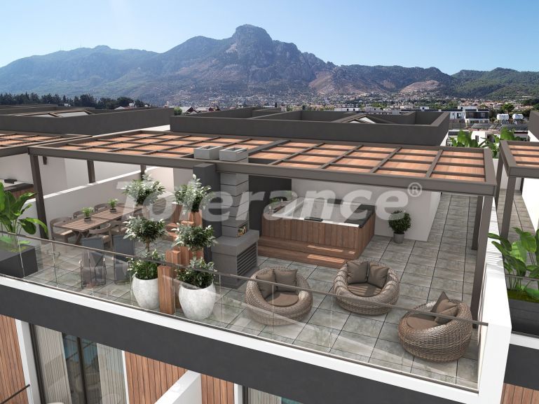 Квартира от застройщика в Кирения, Северный Кипр вид на море с бассейном в рассрочку: купить недвижимость в Турции - 76370