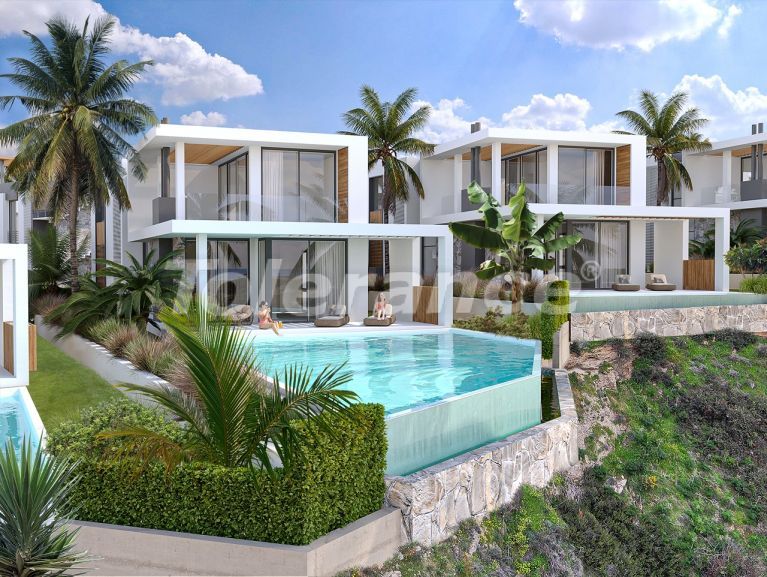 Квартира от застройщика в Кирения, Северный Кипр вид на море с бассейном в рассрочку: купить недвижимость в Турции - 76545