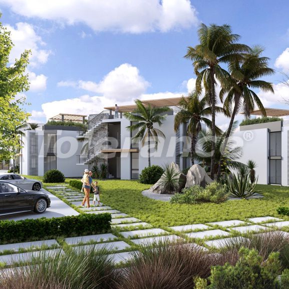 Квартира от застройщика в Кирения, Северный Кипр вид на море с бассейном в рассрочку: купить недвижимость в Турции - 76553