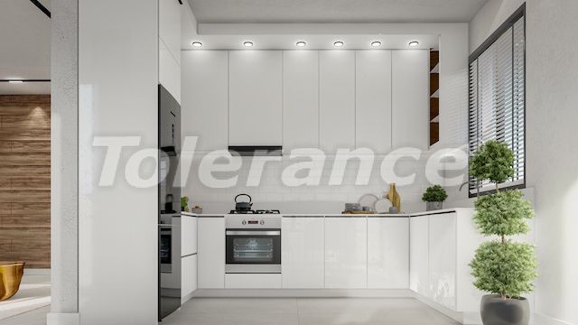 Квартира от застройщика в Кирения, Северный Кипр вид на море с бассейном в рассрочку: купить недвижимость в Турции - 76640