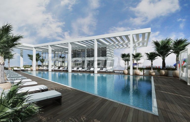 Квартира от застройщика в Кирения, Северный Кипр вид на море с бассейном в рассрочку: купить недвижимость в Турции - 76743