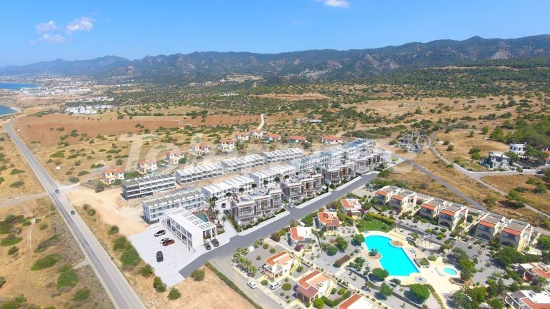 Квартира от застройщика в Кирения, Северный Кипр вид на море с бассейном в рассрочку: купить недвижимость в Турции - 76770