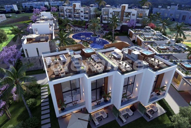 Квартира от застройщика в Кирения, Северный Кипр с бассейном в рассрочку: купить недвижимость в Турции - 76844