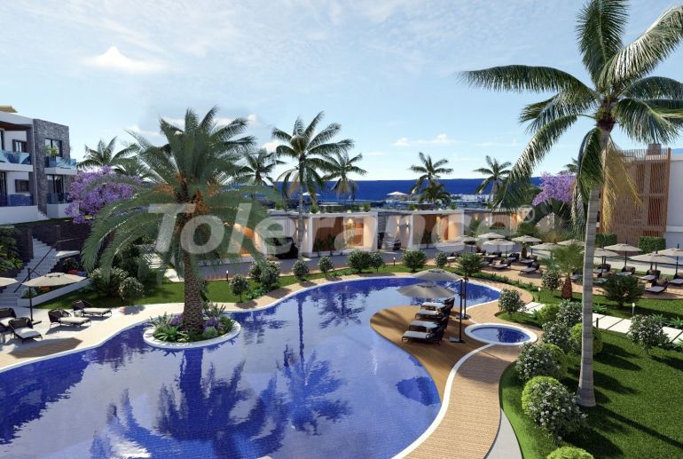 Квартира от застройщика в Кирения, Северный Кипр с бассейном в рассрочку: купить недвижимость в Турции - 76849