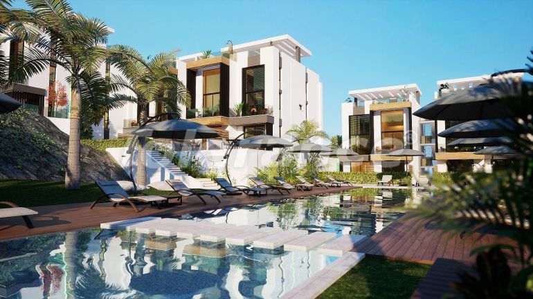 Квартира от застройщика в Кирения, Северный Кипр с бассейном в рассрочку: купить недвижимость в Турции - 77163