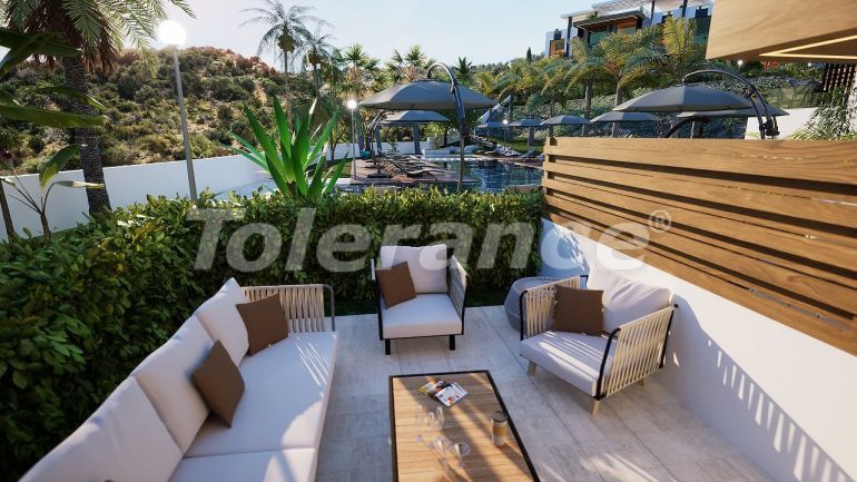 Квартира от застройщика в Кирения, Северный Кипр с бассейном в рассрочку: купить недвижимость в Турции - 77168