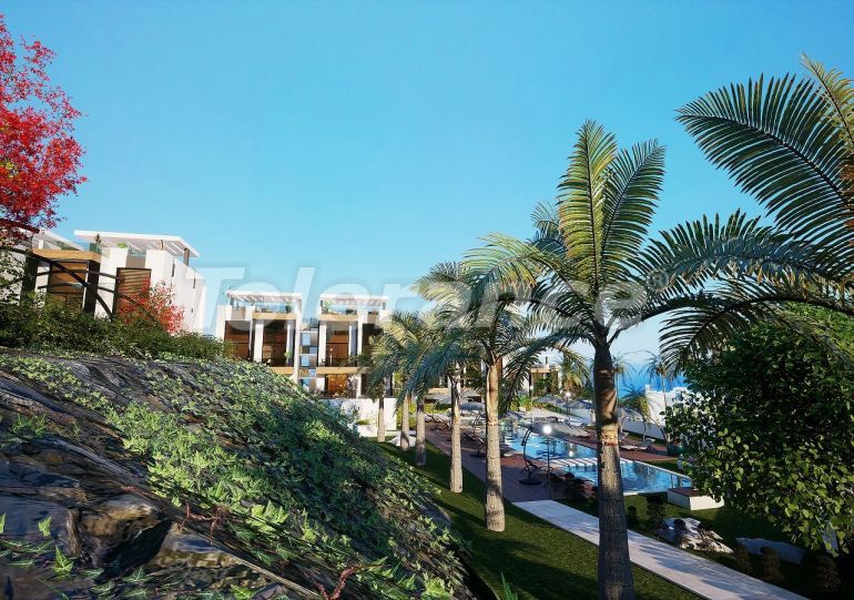 Квартира от застройщика в Кирения, Северный Кипр с бассейном в рассрочку: купить недвижимость в Турции - 77172