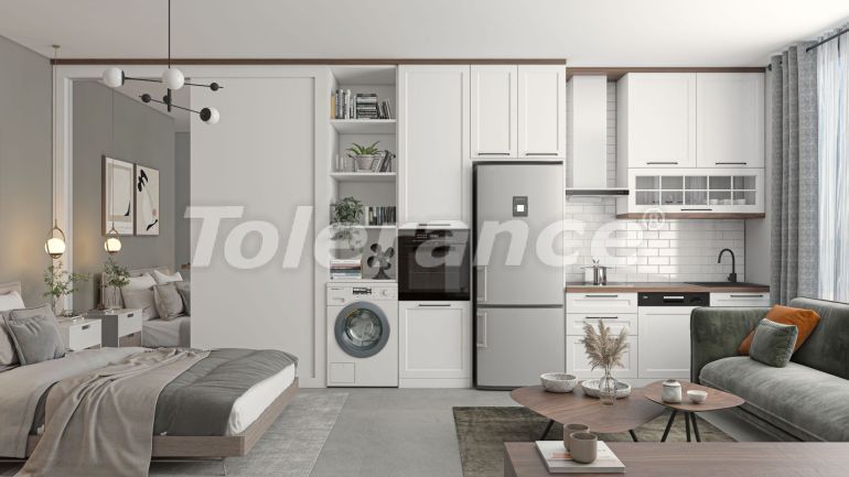 Квартира от застройщика в Кирения, Северный Кипр с бассейном в рассрочку: купить недвижимость в Турции - 77174