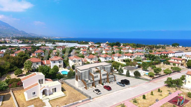 Квартира в Кирения, Северный Кипр вид на море: купить недвижимость в Турции - 77826