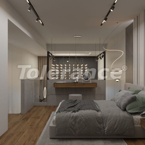 Квартира от застройщика в Кирения, Северный Кипр вид на море с бассейном в рассрочку: купить недвижимость в Турции - 80126