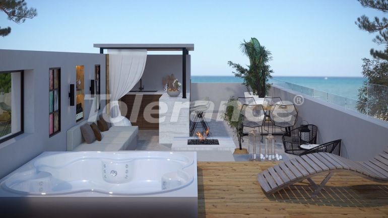 Квартира от застройщика в Кирения, Северный Кипр вид на море с бассейном в рассрочку: купить недвижимость в Турции - 80151