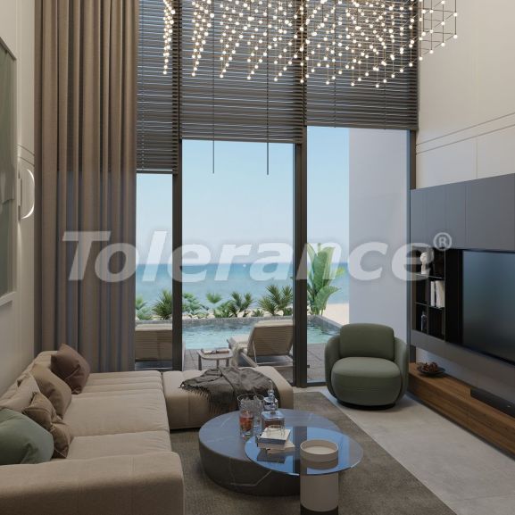 Квартира от застройщика в Кирения, Северный Кипр вид на море с бассейном в рассрочку: купить недвижимость в Турции - 80161