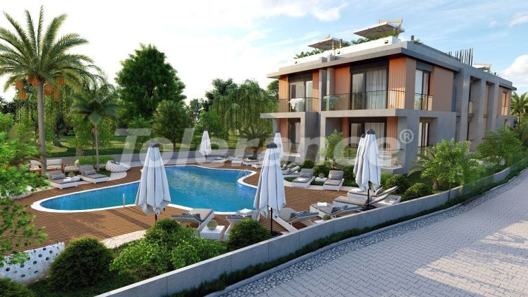 Квартира в Кирения, Северный Кипр с бассейном в рассрочку: купить недвижимость в Турции - 81139