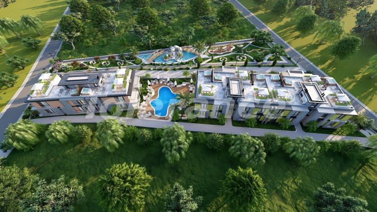 Квартира в Кирения, Северный Кипр с бассейном в рассрочку: купить недвижимость в Турции - 81142