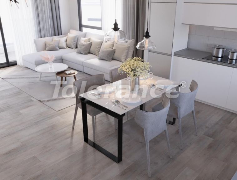 Квартира от застройщика в Кирения, Северный Кипр вид на море с бассейном: купить недвижимость в Турции - 81161