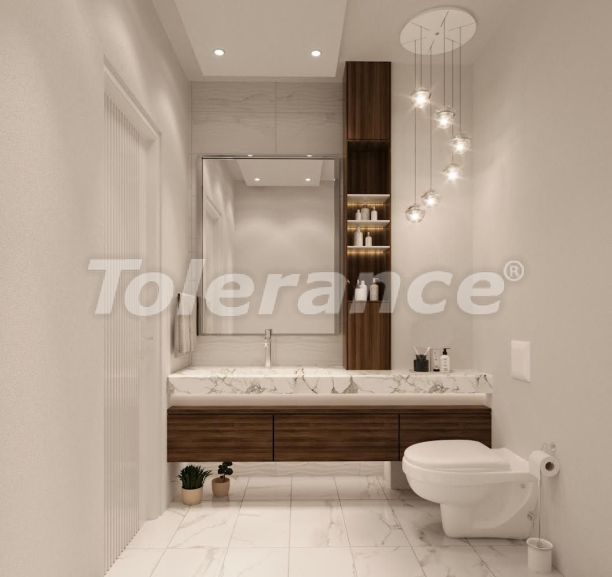 Квартира от застройщика в Кирения, Северный Кипр вид на море с бассейном: купить недвижимость в Турции - 81164