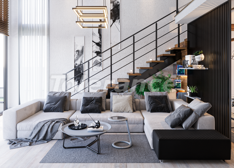 Квартира от застройщика в Кирения, Северный Кипр вид на море с бассейном: купить недвижимость в Турции - 81195