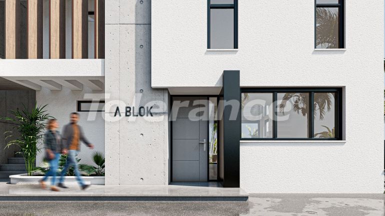 Квартира от застройщика в Кирения, Северный Кипр вид на море с бассейном: купить недвижимость в Турции - 81206