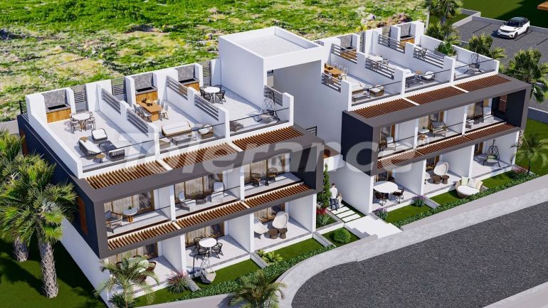 Квартира от застройщика в Кирения, Северный Кипр вид на море с бассейном в рассрочку: купить недвижимость в Турции - 82674