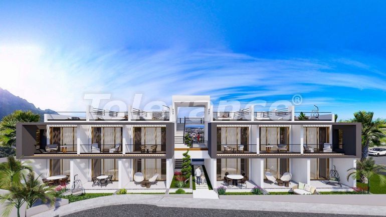 Квартира от застройщика в Кирения, Северный Кипр вид на море с бассейном в рассрочку: купить недвижимость в Турции - 82676